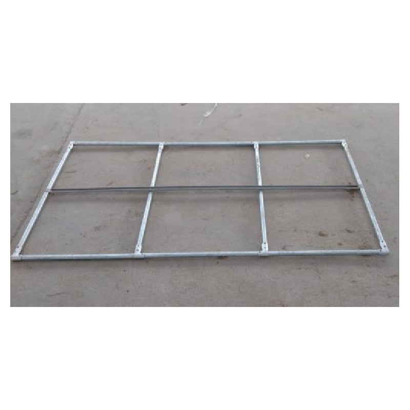 Usi metalice pentru solar de gradina din teava zincata