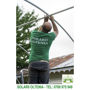 Schelet Solar profesional din teava zincata TZ 4/10 m
