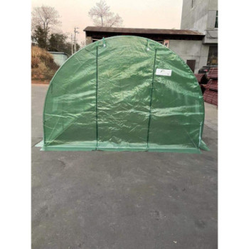 Solar gradina cu schelet metalic 4 x 3 m cu ferestre de aerisire