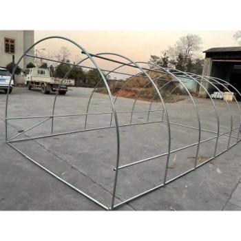 Solar gradina cu schelet metalic 4 x 3 m cu ferestre de aerisire