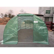 Solar gradina cu schelet metalic 6 x 3 m cu ferestre de aerisire