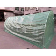 Solar gradina cu schelet metalic 6 x 3 m cu ferestre de aerisire