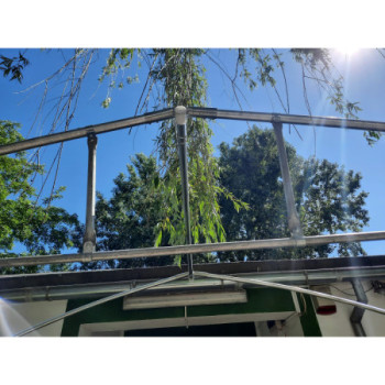 Sistem de palisare pentru solariile cu latime 5 metri