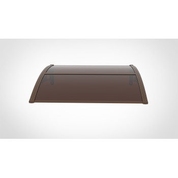 COPERTINA CU BRATE DE ALUMINIU, ACOPERITA CU POLICARBONAT PLIN 2.7MM (PLEXIGLAS), 80 cm latimeX120 CM lungime