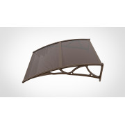 COPERTINA CU BRATE DE ALUMINIU, ACOPERITA CU POLICARBONAT, 100 cm latimeX150 CM lungime