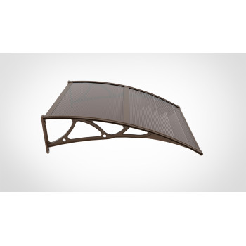 COPERTINA CU BRATE DE ALUMINIU, ACOPERITA CU POLICARBONAT, 100 cm latimeX150 CM lungime